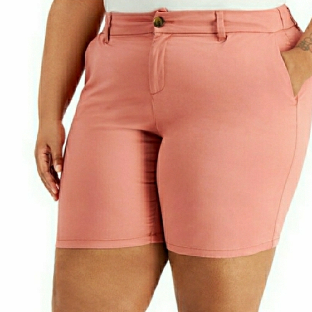 Style & Co Bermuda Short - 24W Rose Gold - Picture 11 of 11